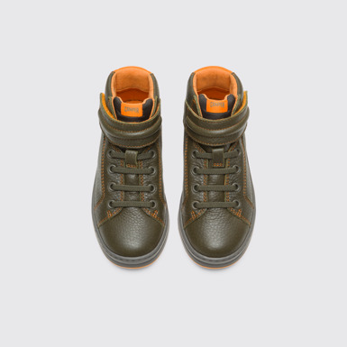 Overhead view of Runner Multi-colored sneaker for boys