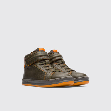 Front view of Runner Multi-colored sneaker for boys