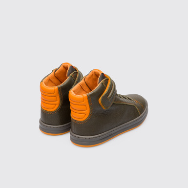 Back view of Runner Multi-colored sneaker for boys