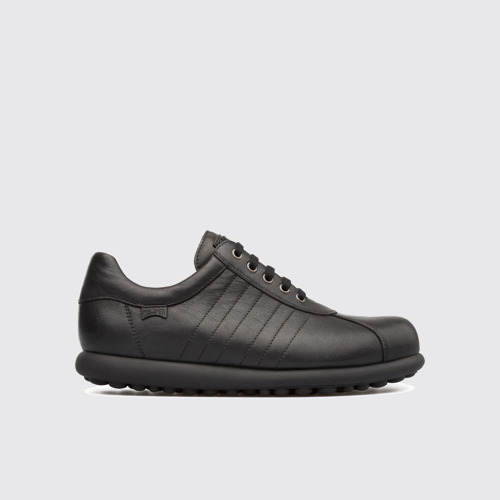 Side view of Pelotas Black shoe for men