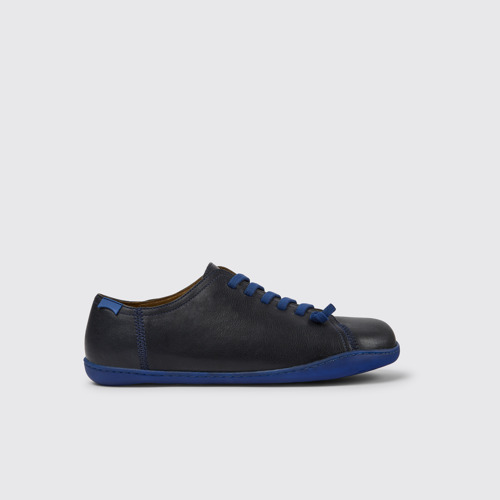 Image of Peu Zapatos de piel en color azul para hombre