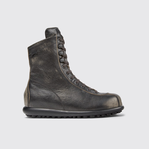 Image of Pelotas Zweifarbiger Damenstiefel aus Leder