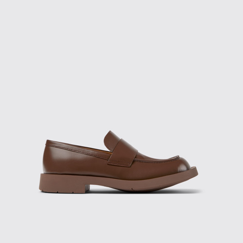 Image of MIL 1978 Mocasines de piel marrones
