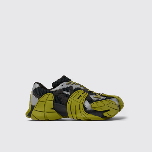Side view of CAMPERLAB TORMENTA Multicolored Textile Sneakers