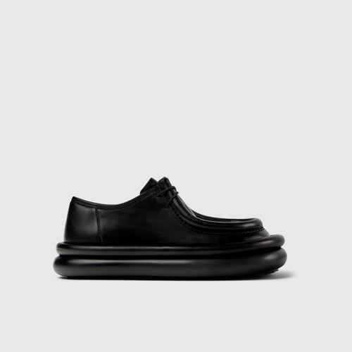 Aqua Zapatos de piel negros