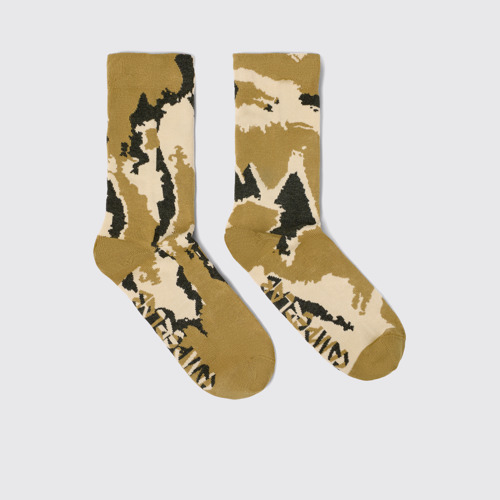 Image of Socks Calcetines de mezcla de algodón multicolor