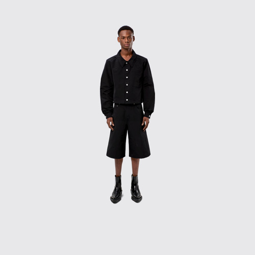 Image of Tech Shirt Black Cotton/Nylon Shirt