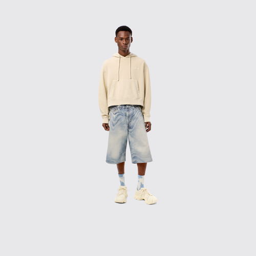 Image of Denim Shorts Blue Denim Shorts