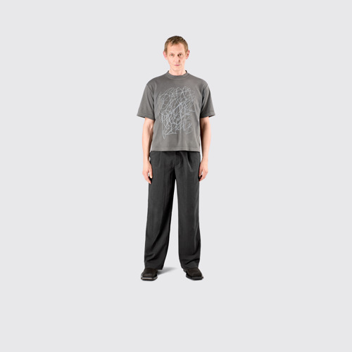 Tailored Trousers Black Technical Suit Trousers