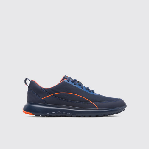 Side view of Canica Blue Sneakers for Men
