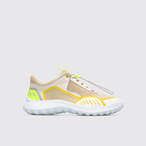 CRCLR Herren-Sneaker in Cremefarben und Beige