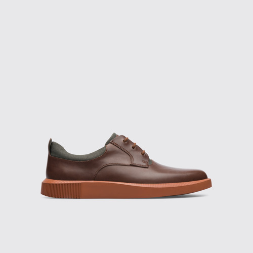 Side view of Bill Brown lace up shoe for men