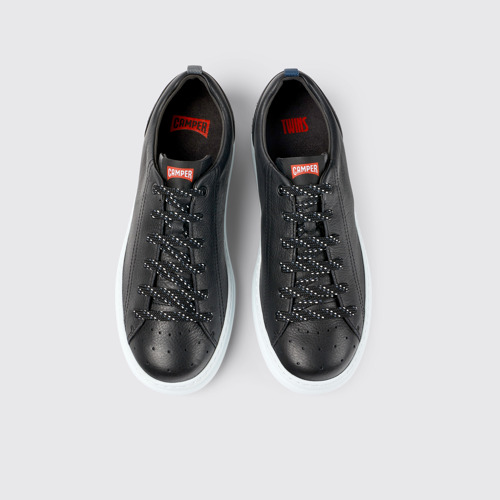 Image of Twins Sneakers multicolores de piel para hombre.