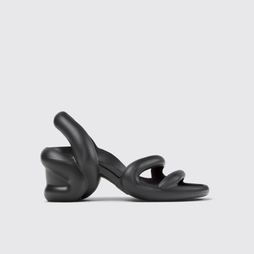 Image of Kobarah Black XL EXTRALIGHT® Sandals for Men. modelin yandan görünümü