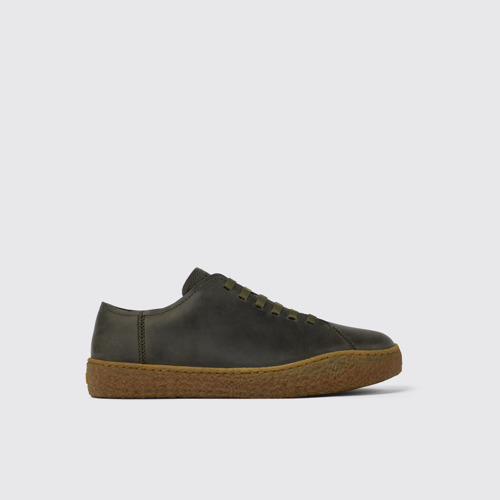 Image of Peu Terreno Zapatos de nobuk verde para hombre