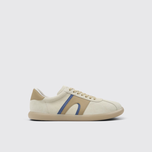 Image of Side view of Pelotas Soller Multicolor Nubuck and Leather Men's Sneakers.