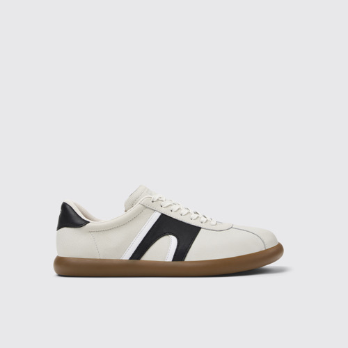 Image of Side view of Pelotas Soller Multicolor Leather Men's Sneaker.