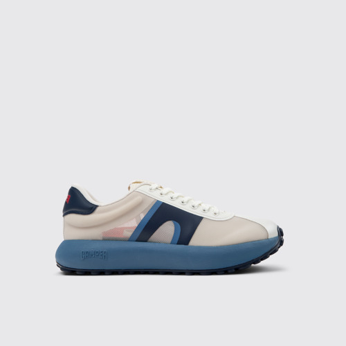 Image of Side view of Pelotas Athens Multicolor Recycled PET Men's Sneakers.