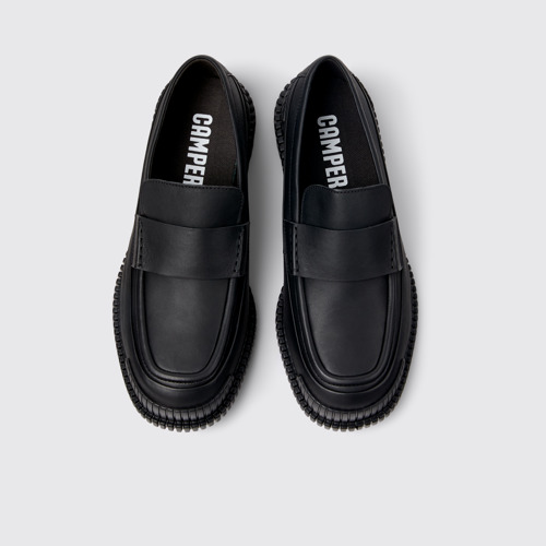 CAMPER ローファー コンフォート 40 ブラック メンズ Camper Dean レザーローファー | ブラック | FARFETCH JP
