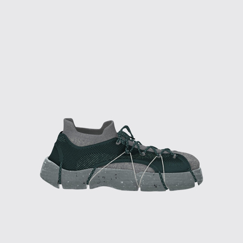 Side view of Custom ROKU Disassembled Sneaker for Men