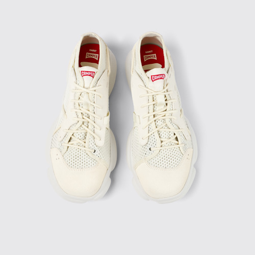 Image of Karst Weißer Herrensneaker aus Textil