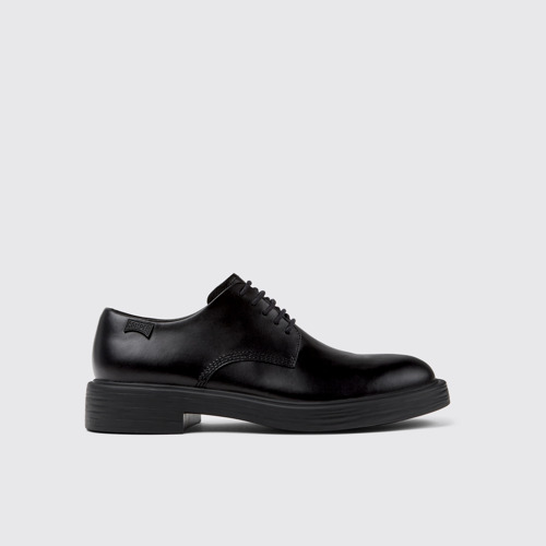 Image of Dean Zapatos negros de piel para hombre.
