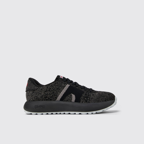 Image of Pelotas Athens Baskets en textile noir pour homme