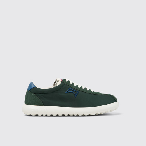 Side view of Pelotas XLF Multicolor Textile and Nubuck Sneakers for Men.