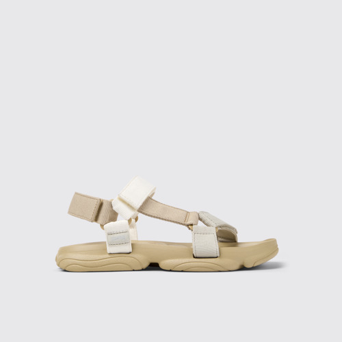 Image of Side view of Karst Sandal Multicolored Recycled PET Sandals for Men.