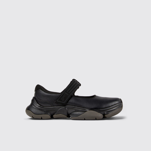 Karst 2 Baskets en cuir noir pour homme.