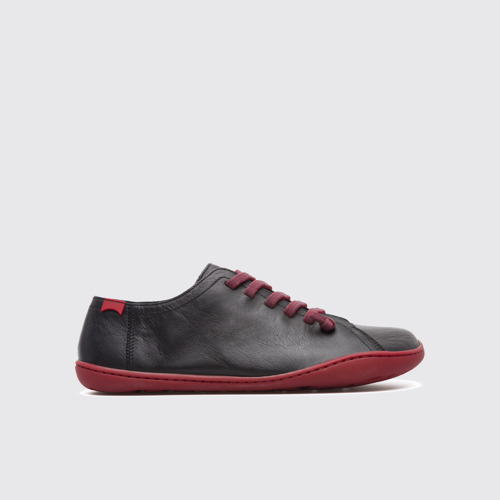 Side view of Peu Black Casual Shoes for Women