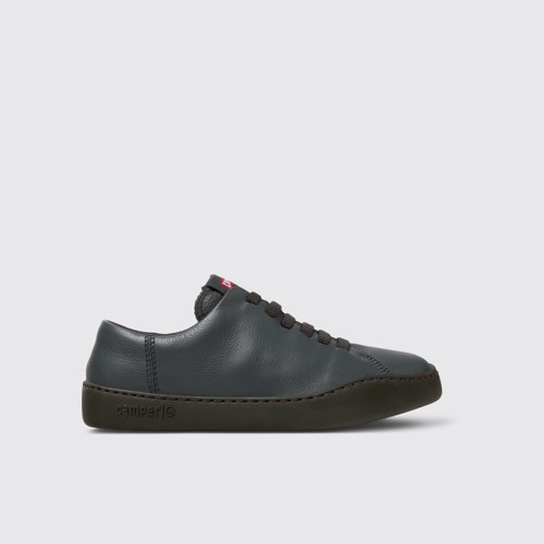 Peu Touring Sneakers de piel grises para mujer.