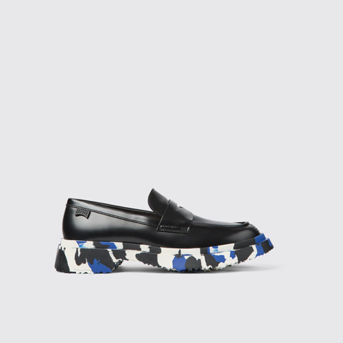 Image of Walden Mocassins en cuir noir pour femme
