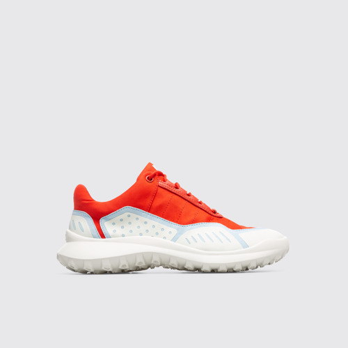 Side view of CRCLR Multicolored sneaker for women