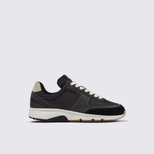 Image of Side view of Drift Multicolored Textile/Nubuck Sneaker for Women