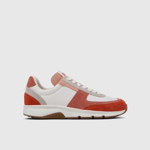 Image of Side view of Drift Multicolored Textile/Nubuck Sneaker for Women
