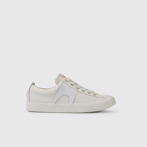 Imar Baskets en cuir blanc pour femme