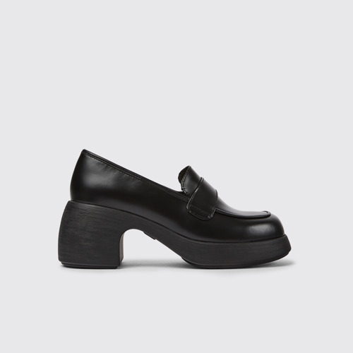 Image of Thelma Zapatos de piel en color negro