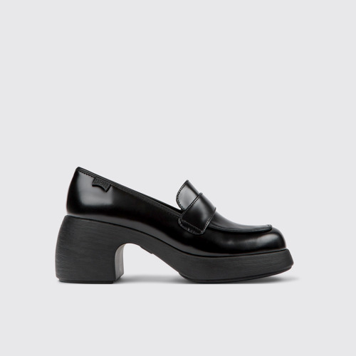 Thelma Zapatos negros de piel para mujer