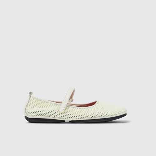 Image of Right Bailarinas de TENCEL® Lyocell y piel multicolor.