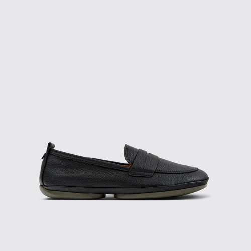 Image of Right Zapatos negros de piel para mujer.