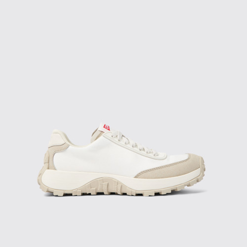 Drift Trail Sneakers blancas y grises para mujer.