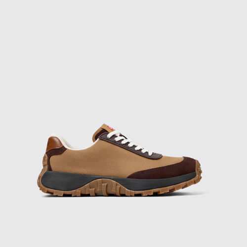 Image of Drift Trail VIBRAM Sneakers deportivas de tejido marrón y nobuk para mujer