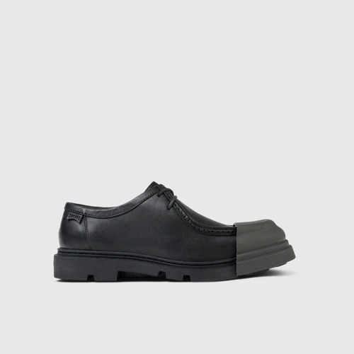 Junction Zapatos negros de piel para mujer.