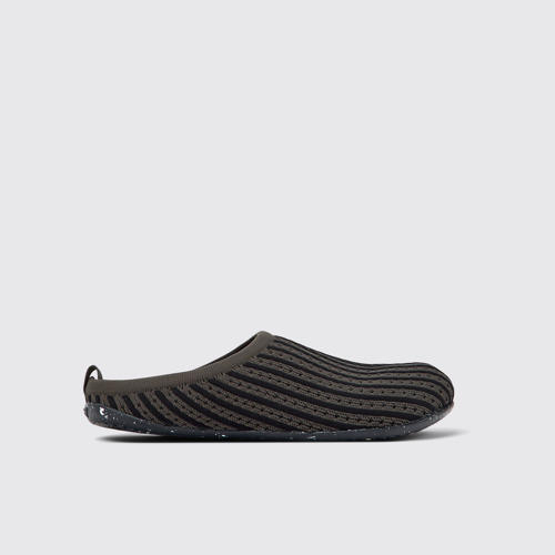Image of Side view of Wabi Multicolored slippers for women