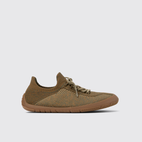 Image of Side view of Path Multicolor Recycled PET Women's Sneakers.