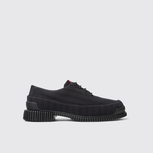 Side view of Pix TENCEL® Black TENCEL™ Lyocell shoes for women
