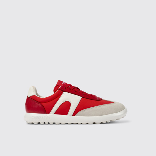 Pelotas Xlite Sneaker de tejido/piel roja para mujer