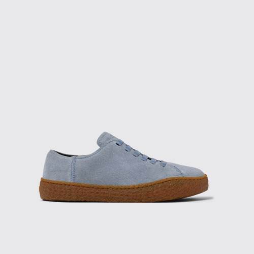 Image of Peu Terreno Baskets en nubuck gris pour femme