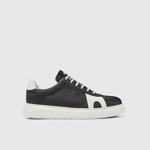 Image of Side view of Runner K21 MIRUM® Black MIRUM® textile sneakers for women